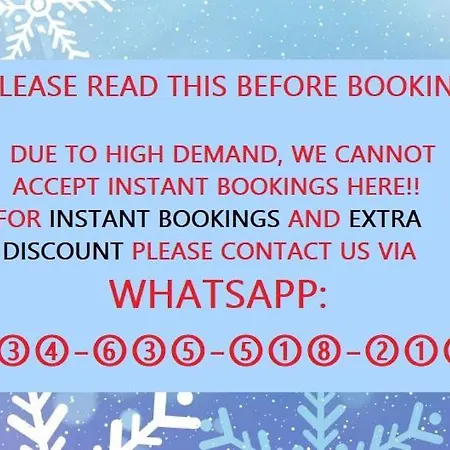Villa Deluxe Chalet With 3 Bedrooms- If You Want To Book, Please Contact On Wh-ats-app - 0034-635-518-216 !!!! *